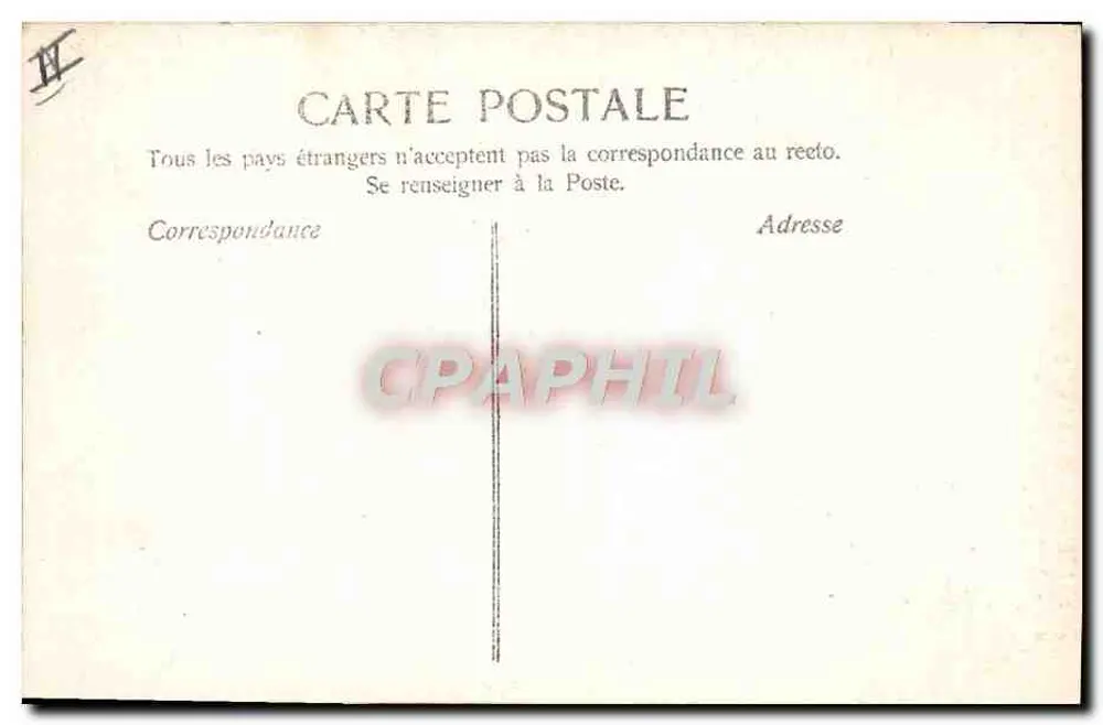 Raoul — Carta postal publicitária — Editor: Raoul, n° 31492 - Verso