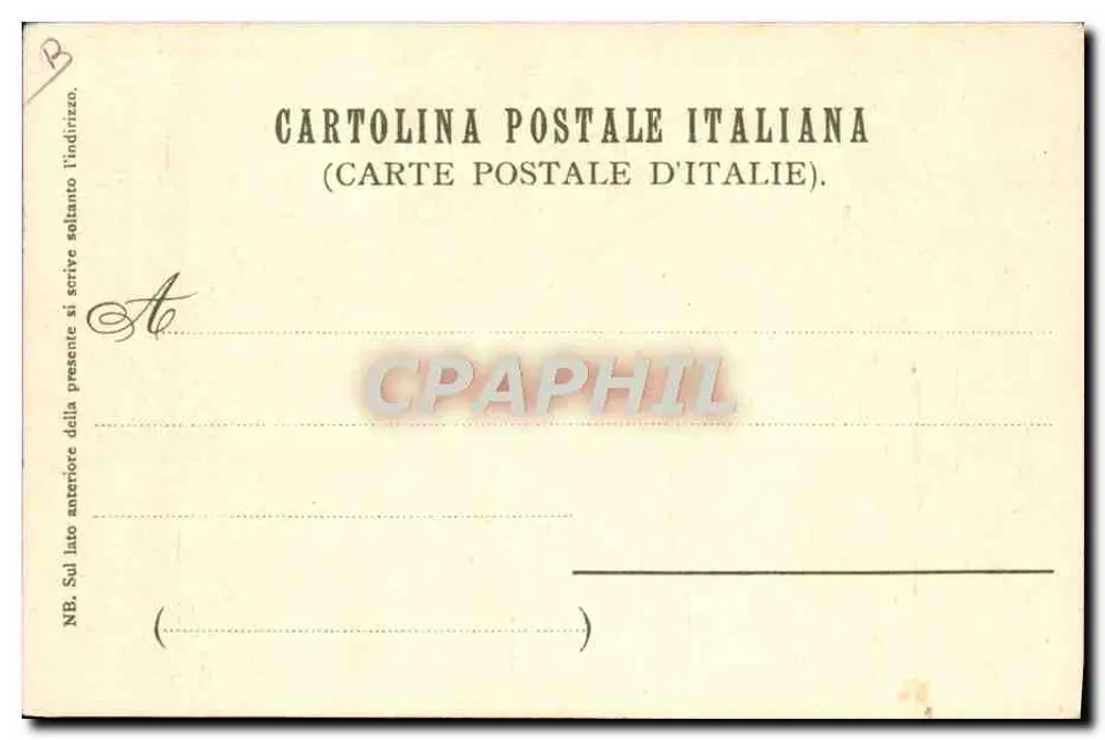 Sestri Ponente — vista da Madonnina del Gazzo — editor J. Velten, N°204 - Verso