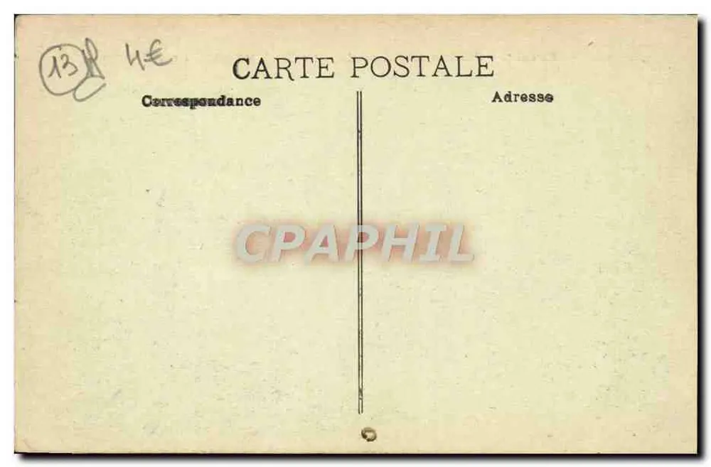 Marseille — Coleção do Castelo de If — escada de emergência, lado sul. - Verso