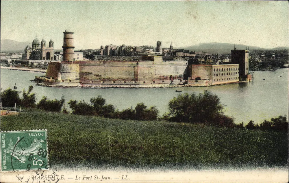 Marseille — O Forte Saint-Jean — LL. - Frente