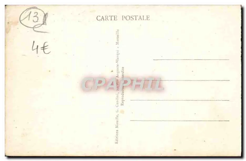 MARSEILLE - Le Pharo - Denkmal für die Seehelden und die Kathedrale - Rückseite