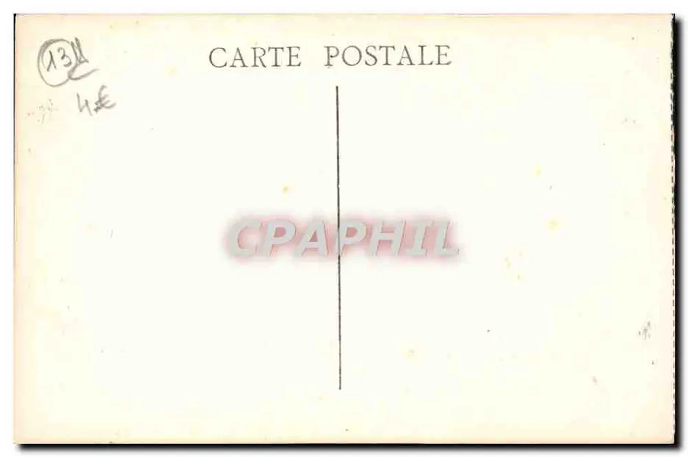Marseille — Parc Borély — El lago y el Chalet - Reverso