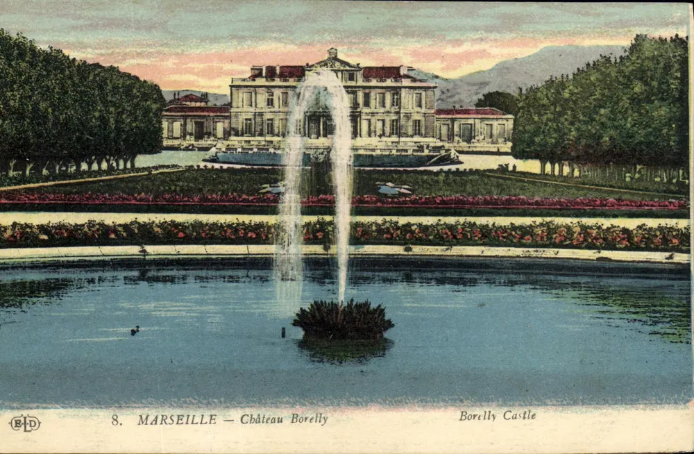 Marselha — Castelo Borelly — Editor BPD, n°8 - Frente