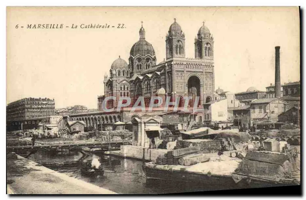 MARSEILLE - A Catedral - ZZ. - Frente
