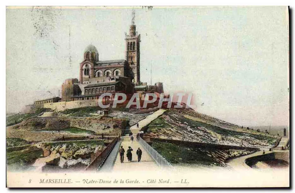 Marselha — Nossa Senhora da Guarda — Lado Norte — LL. - Frente