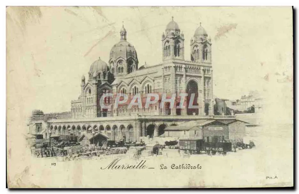 Marselha — A Catedral — PH.A - Frente