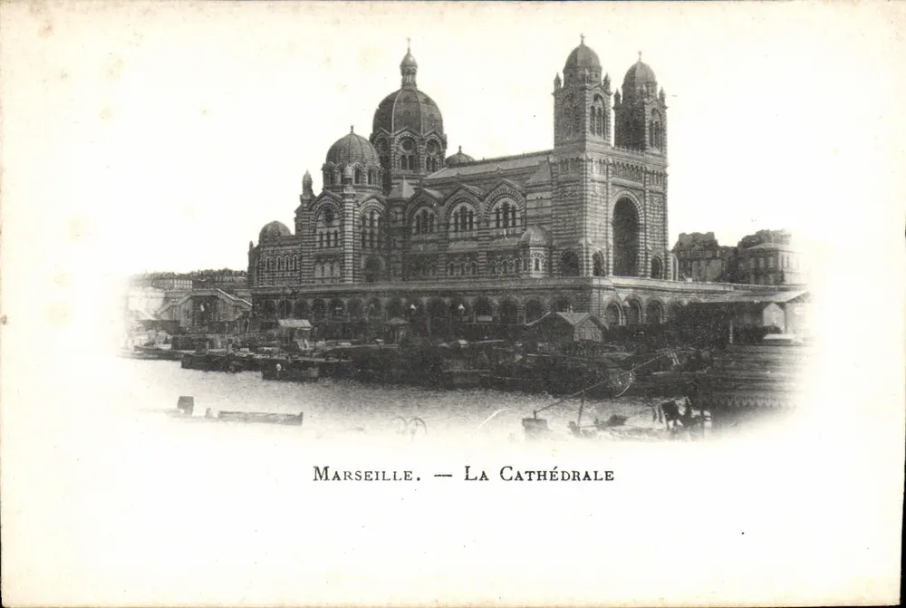 Marselha — A Catedral — Editor não identificado - Frente