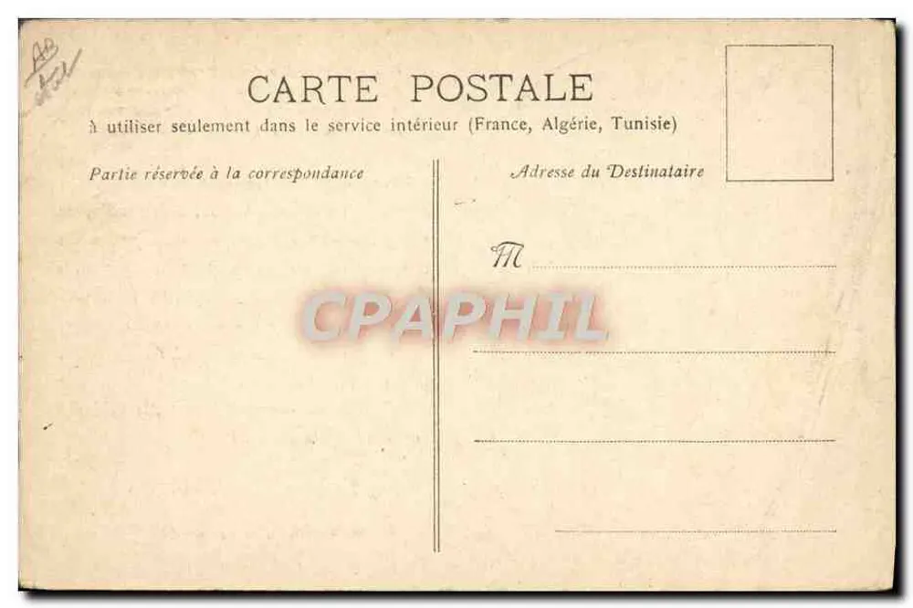 Bruder Mathias — Apotheker der Carmeliter in Marseille — Moullet, Marseille - Rückseite