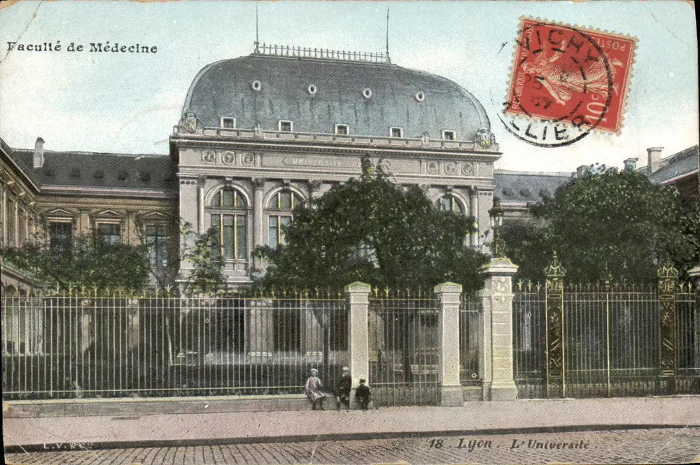 Faculté de Médecine — Université de Lyon — éditeur L.V. RENOU, n°18 - Frente