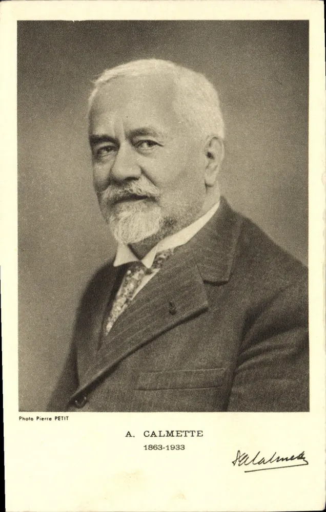 A. Calmette — retrato — Foto Pierre PETIT - Frente