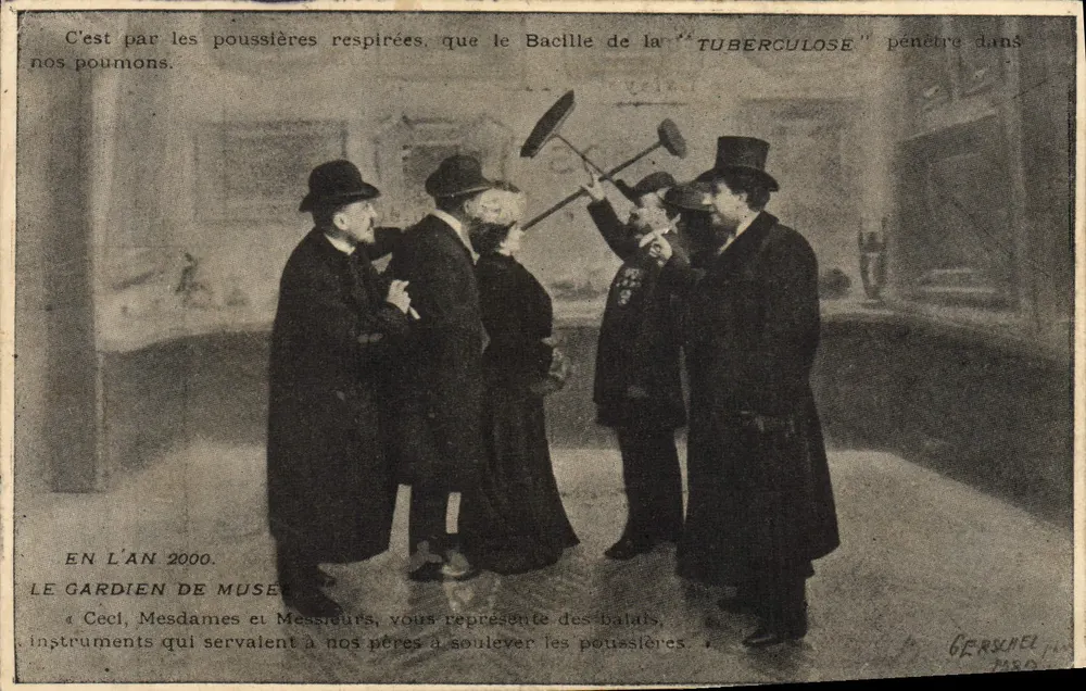 Zdrowie publiczne — Choroba gruźlicy — Gerschiel, Paryż - Awers