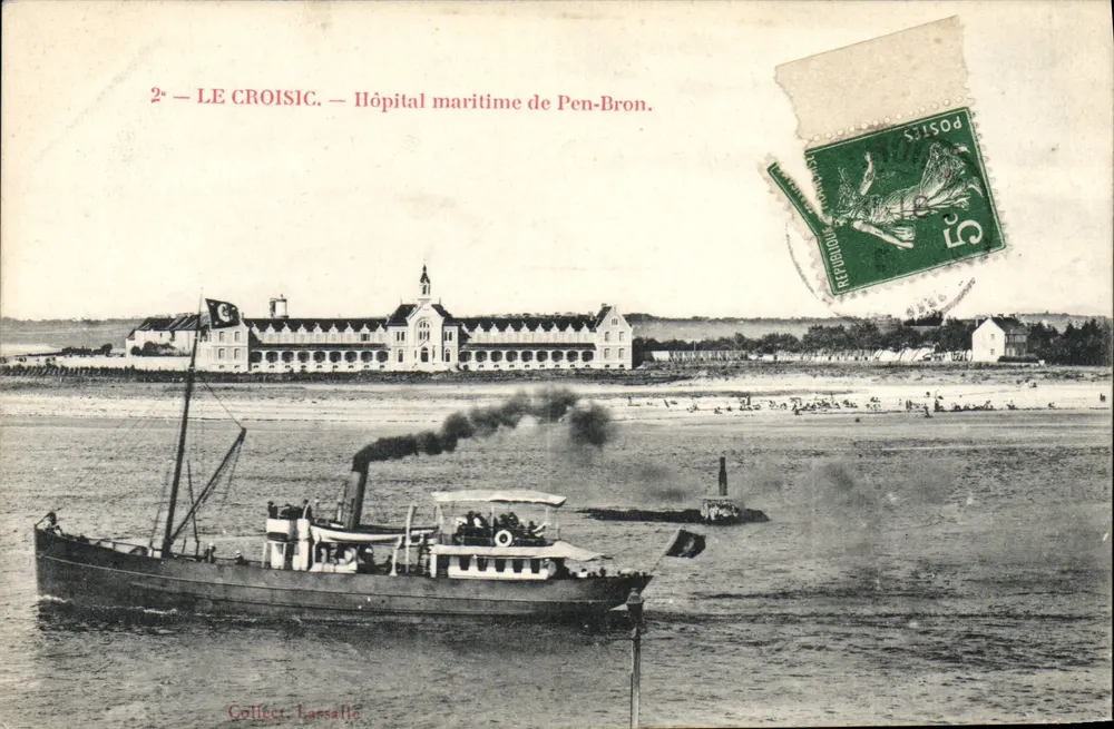 Le Croisic — Seehospital von Pen-Bron — Collect. Lassalle - Vorderseite
