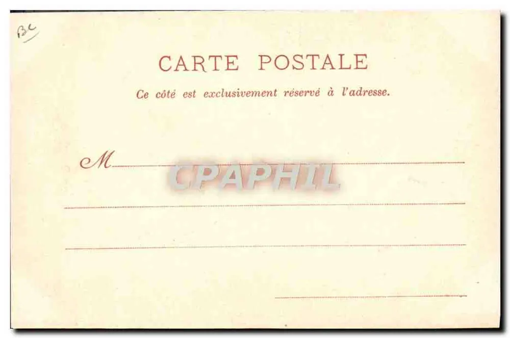 Saumur - Sprung über Hecken durch zwei — Auszug aus dem Reitbuch der Kavallerieschule — Verleger G. Charier, Saumur — Royer et Cie, Nancy - Rückseite
