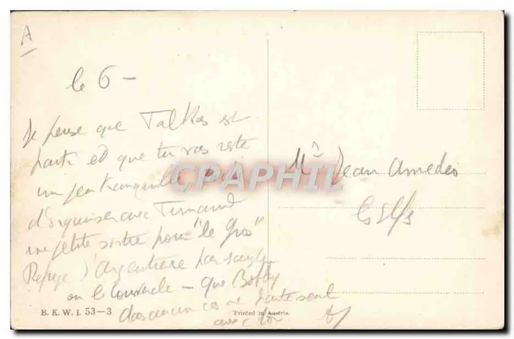 Pintos brincando de beisebol — editor B.K.W.I. n° 53-3 - Verso