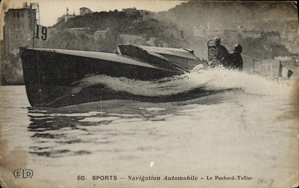 Automobilnavigation — Der Panhard-Tellier — Éditeur ELD, n° 7 - Vorderseite