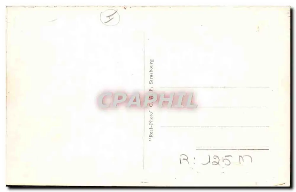 Biarritz — Eine hübsche Schwimmerin — C.A.P. Nr. 221 - Rückseite