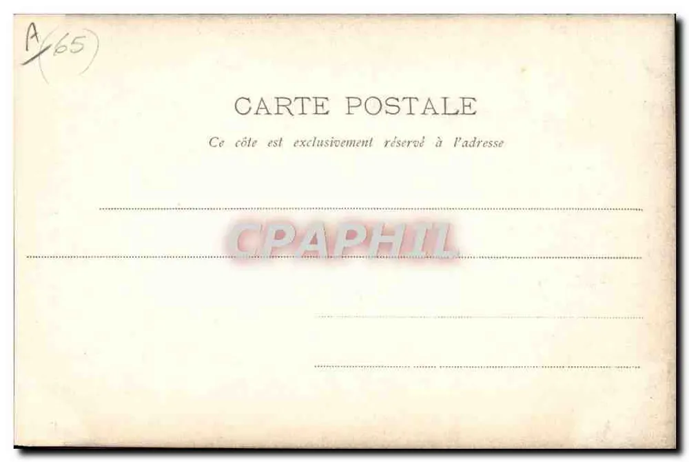 Ossalaiser Schäfer am Pic du Midi — Pyrenäen, traditionelle Kleidung — Zeichnung von Gorse, Verlag D. T. - Rückseite