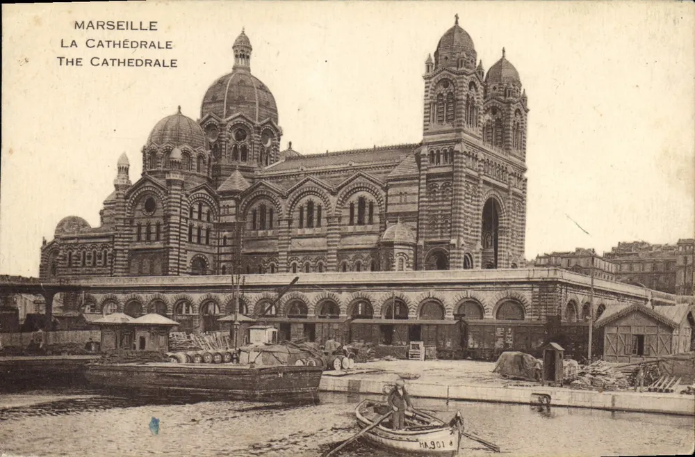Marselha — A Catedral — editor HA.9014 - Frente
