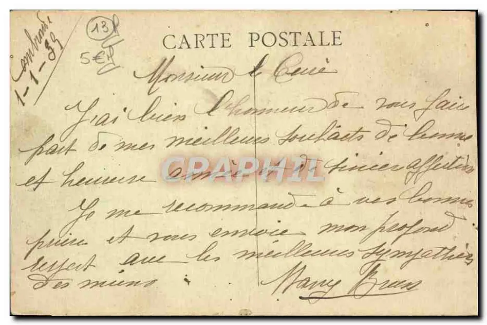 Marselha — A Catedral — editor HA.9014 - Verso