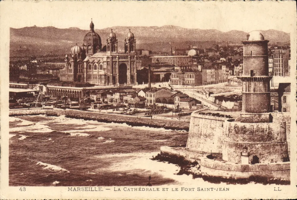 Marseille — Die Kathedrale und das Fort Saint-Jean — LL, n°43 - Vorderseite