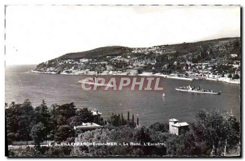 Villefranche-sur-Mer — Der Hafen. Die Flotte. — V. 3 - Vorderseite