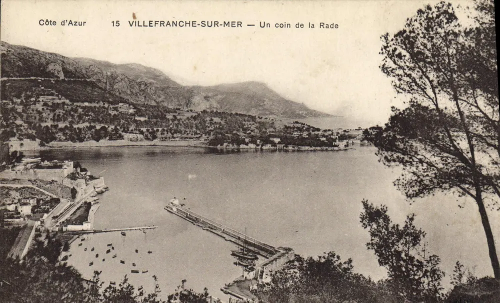 Villefranche-sur-Mer — Ein Stück der Bucht — Côte d'Azur, n°15 - Vorderseite