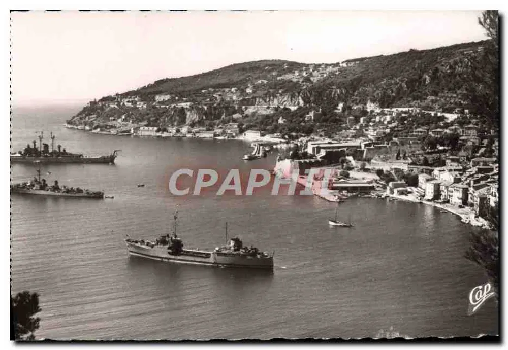 Villefranche-sur-Mer — Ansicht des Hafens — Réal-Photo, Paris - Vorderseite