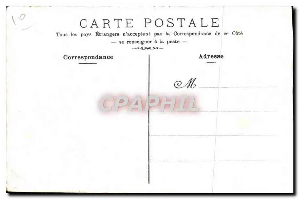 Villefranche — Visão geral, a Darse — Editor não identificado - Verso