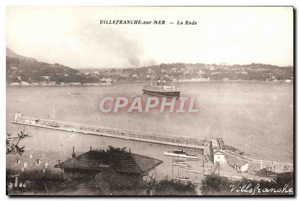 Villefranche-sur-Mer — Der Hafen — Verlag VILLEFRANCHE - Vorderseite