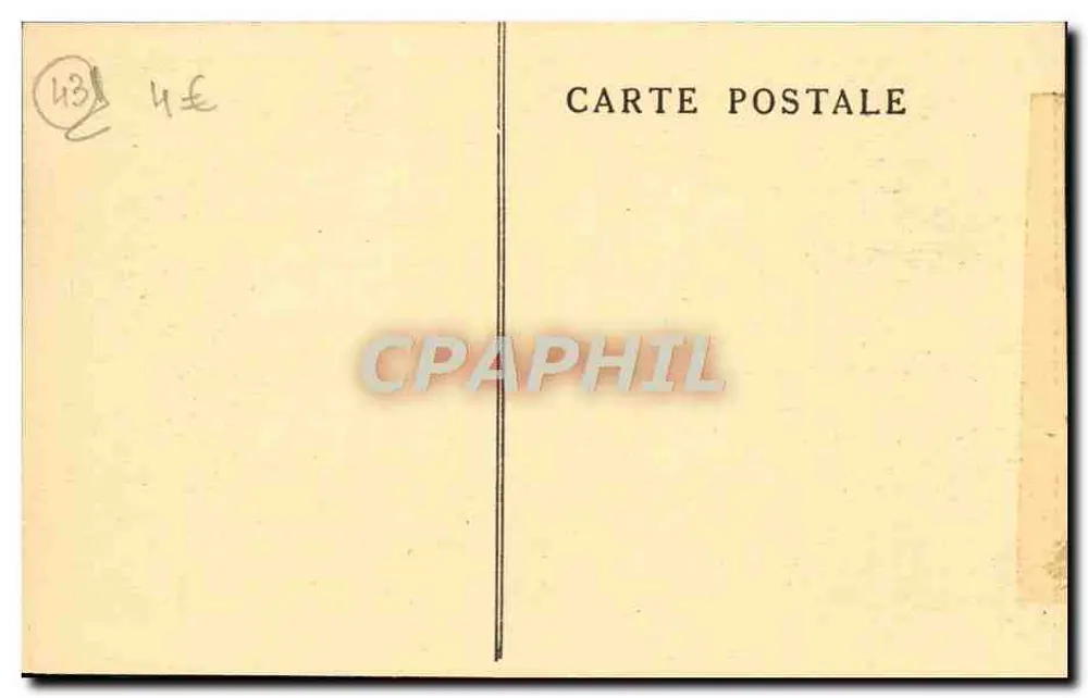 La Chaise-Dieu — O Claustro (vista externa) — Édit. Béal, La Chaise-Dieu, n°70 - Verso