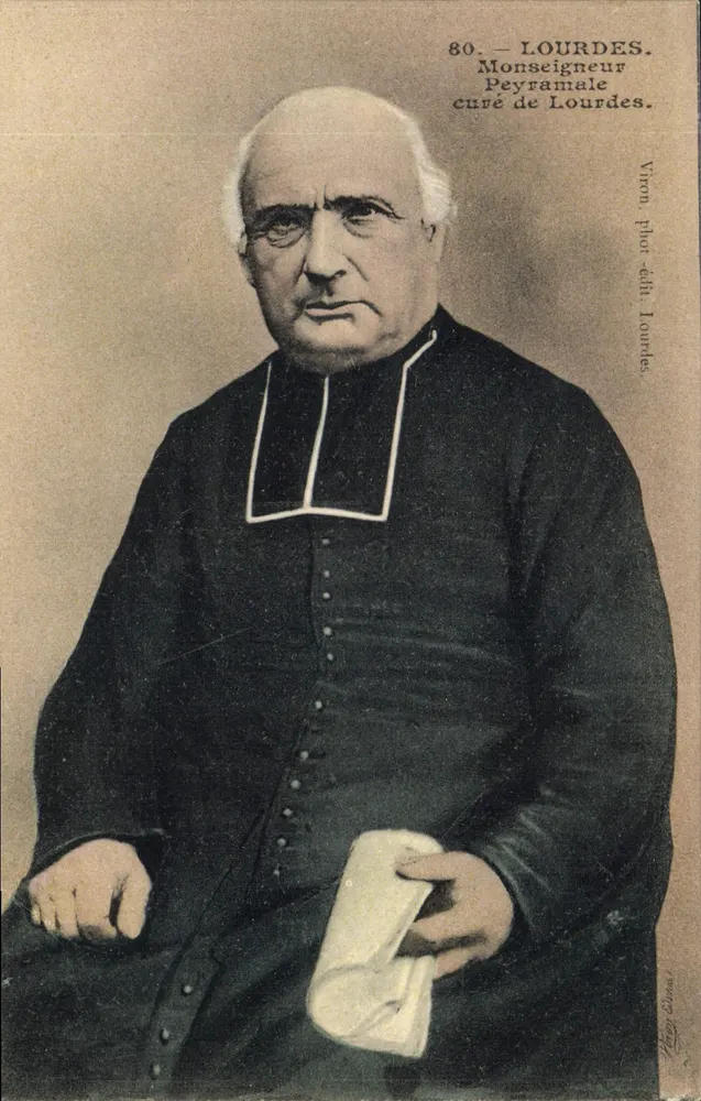 Lourdes — Monseigneur Peyramale, Pfarrer von Lourdes — Viron, Fotografie Lourdes - Vorderseite