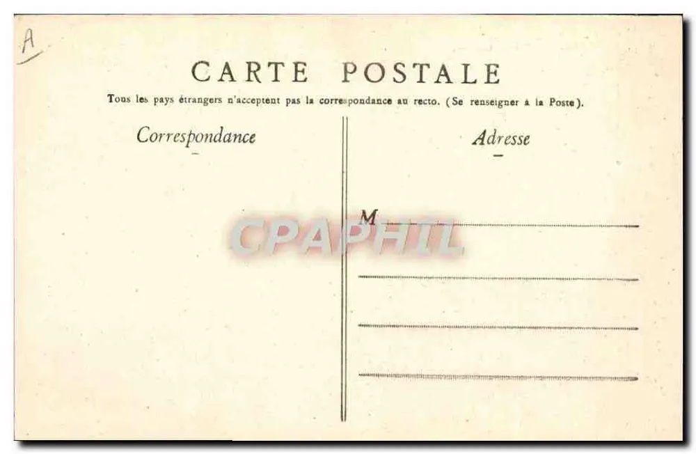 Lourdes — Monseigneur Peyramale, Pfarrer von Lourdes — Viron, Fotografie Lourdes - Rückseite