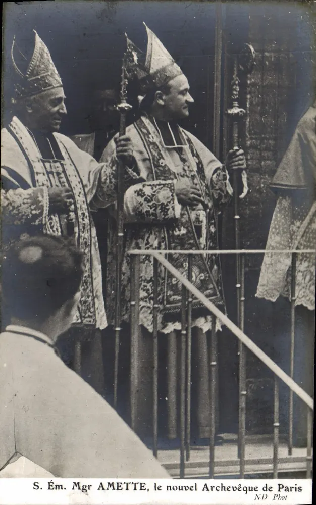 S. Ém. Mgr Amette, der neue Erzbischof von Paris — ND Phot - Vorderseite