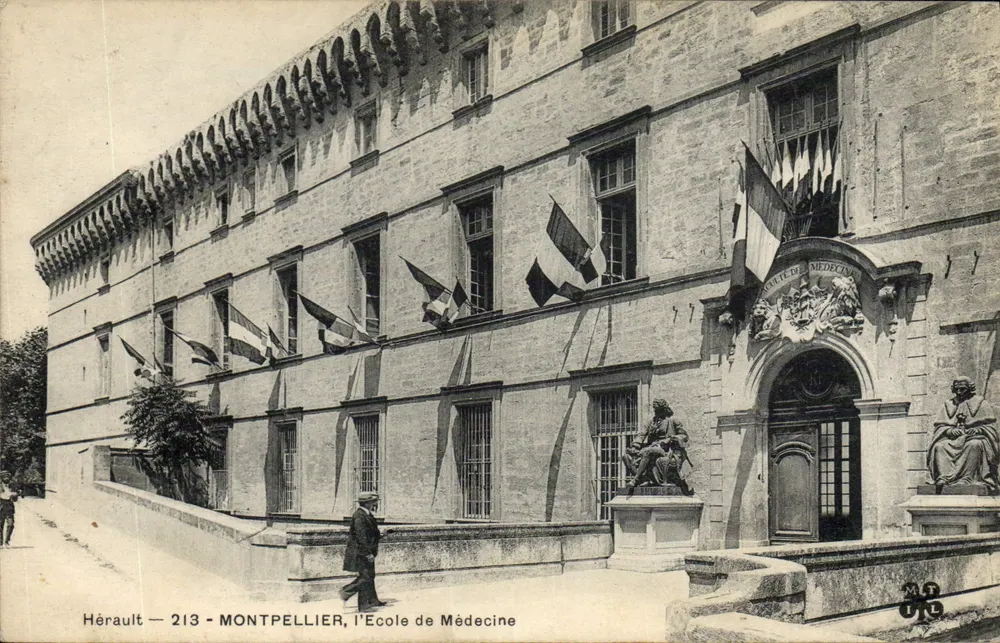 Montpellier, a Escola de Medicina — Hérault — 213 — editor Hérault - Frente