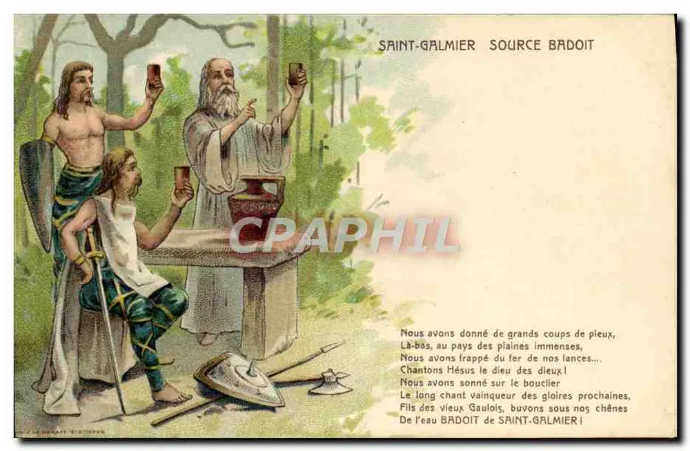 सेंट-गाल्मियर - सोर्स बाडोइत — प्रकाशक जे. डी. नम्फ़ी & सी., संख्या 42 - आगे