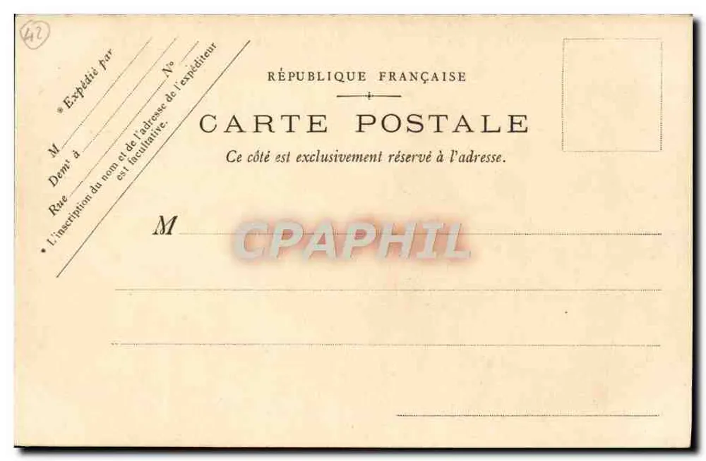 Saint-Galmier - Fonte Badoit — Inf. J. Le Henaff, Stetienne - Verso