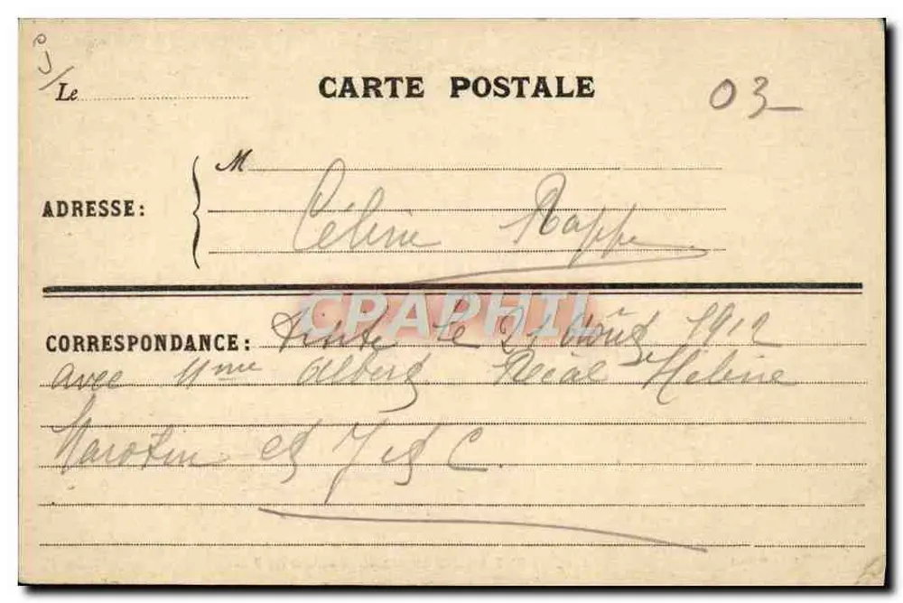Saint-Amand-Thermal — L'ora del bagno — Fot. Delnart, n° 3413 - Verso
