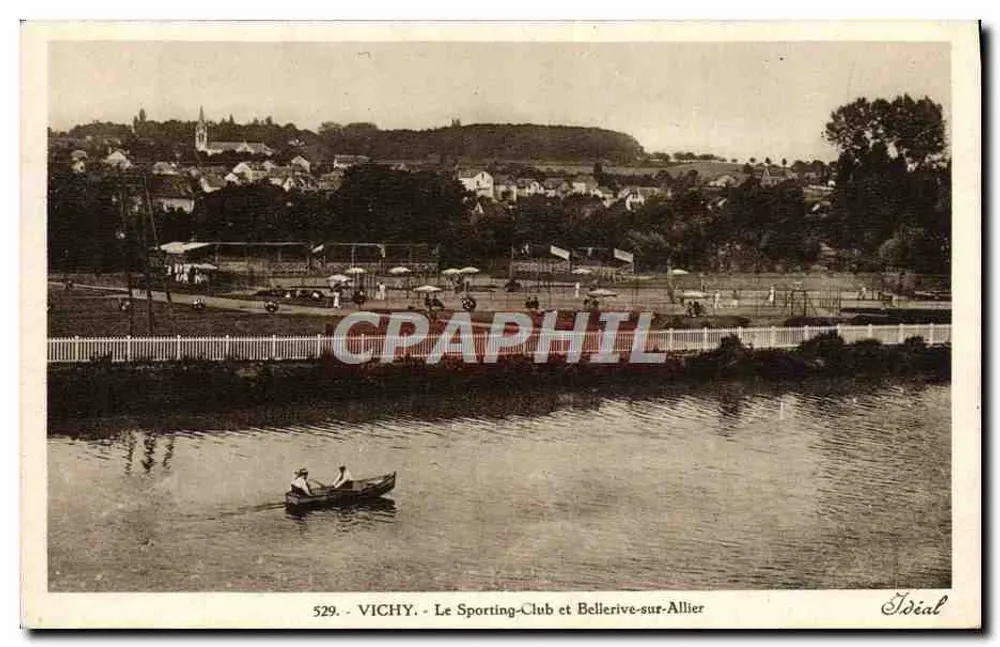Vichy - Der Sporting-Club und Bellerive-sur-Allier — Ideal, n° 529 - Vorderseite