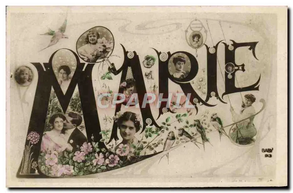 Marie — Baby 913 — Editor Desconhecido - Frente