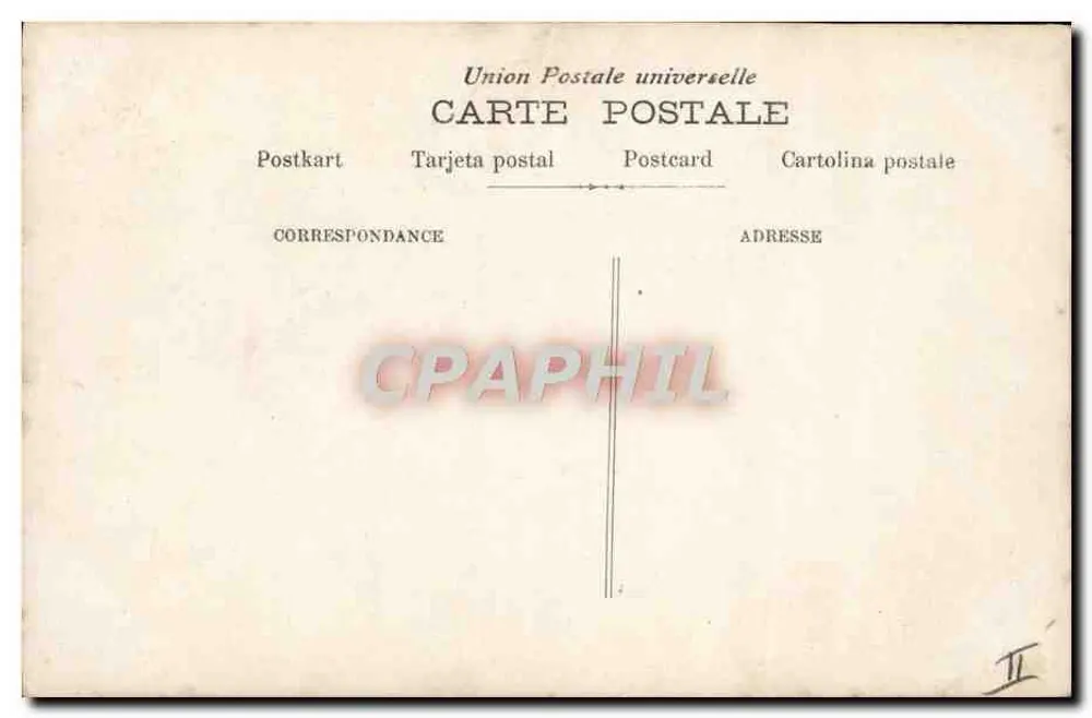 Joseph — cartão postal ornado — editor Joseph Hulman, n° 272 - Verso
