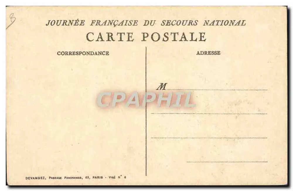 Kriegsszene — Hängende Kopf — A. Wellette 1915 - Rückseite