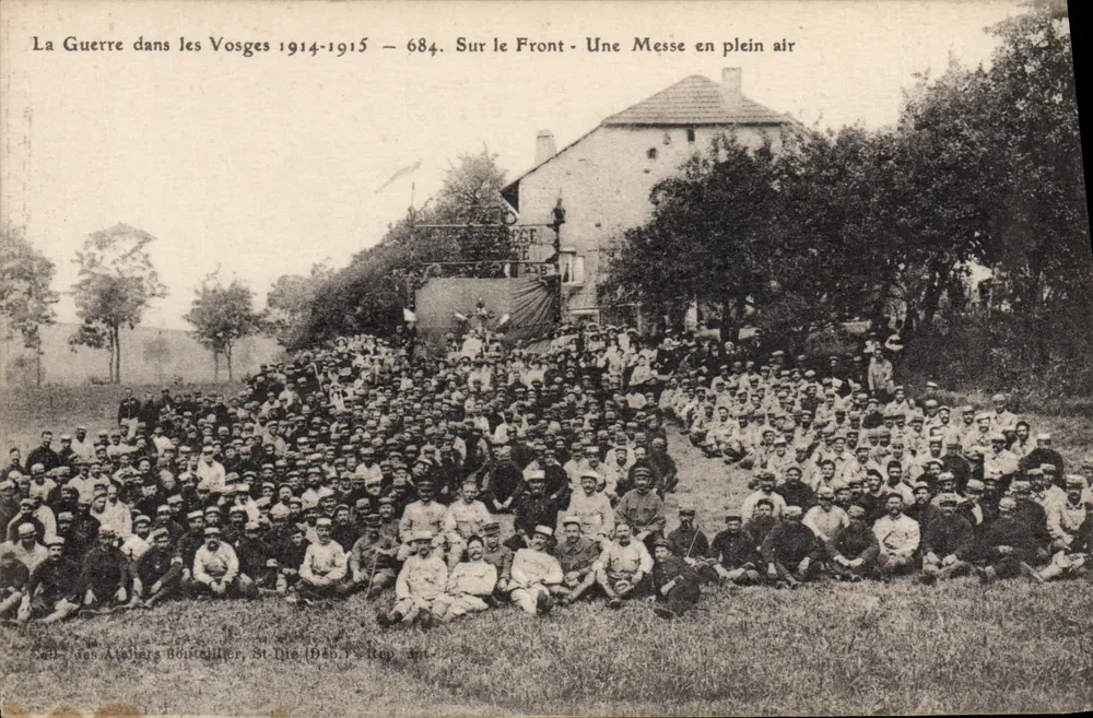 Freilichtmesse — St-Dié-des-Ateliers, Vosges — Ateliers Bouteiller, n°684 - Vorderseite