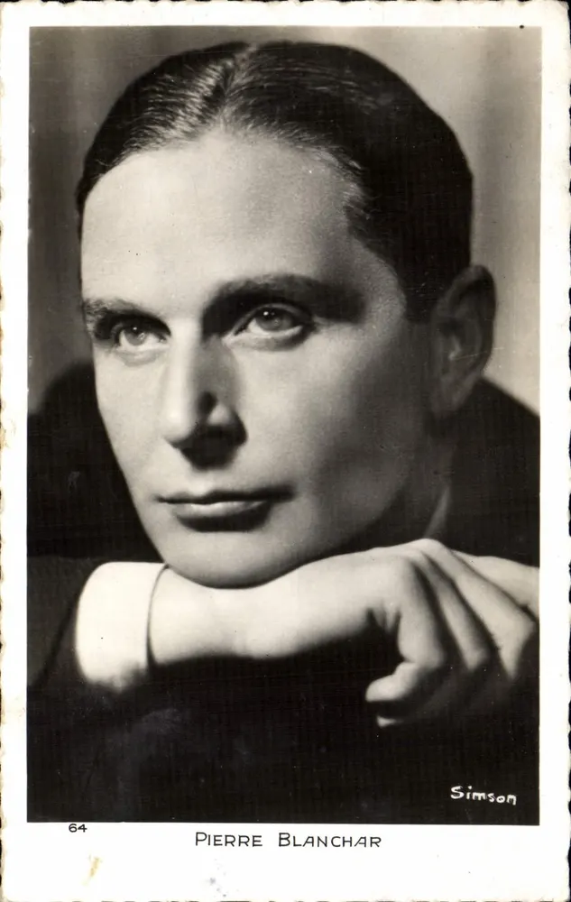 Pierre Blanchar — retrato — Simson, n°64 - Frente