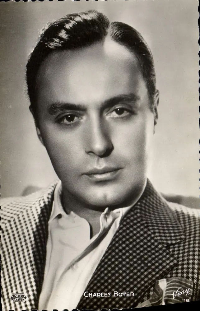 Charles Boyer — retrato — United Artists, n° 118 - Frente