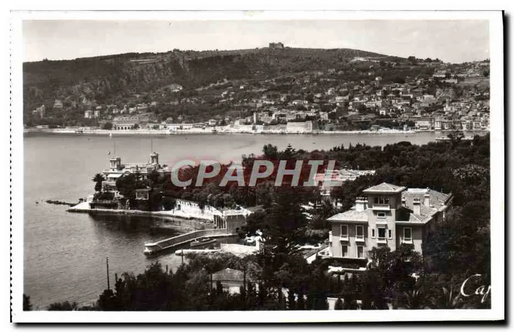 Villefranche-sur-Mer — Vista geral — REAL-PHOTO — Strasbourg - Frente