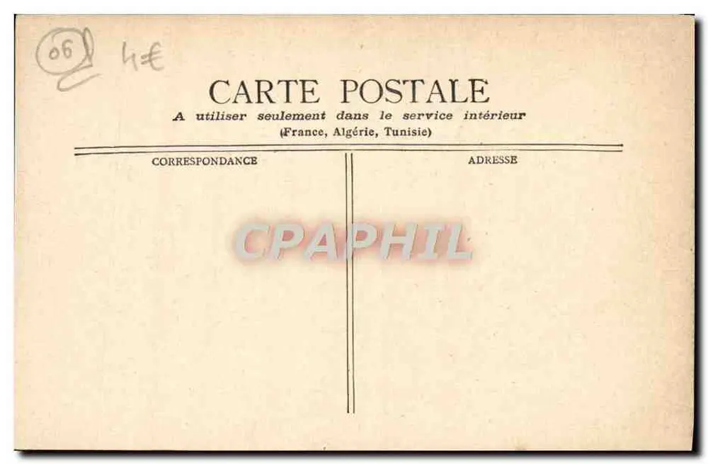 Côte d'Azur - Villefranche — Ansicht des Hafens und Hügeln — Verlag unbekannt - Rückseite