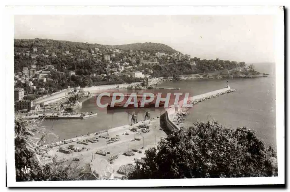 Nice - Der Hafen-Eingang und der Mont Boron — C.A.P. — n°65 - Vorderseite