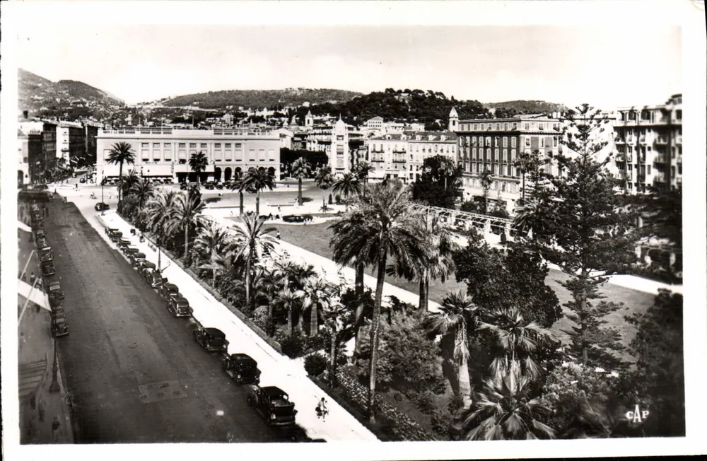 Nizza - Il Giardino di Alberto I e il Casinò — C.A.P. — (49) - Recto