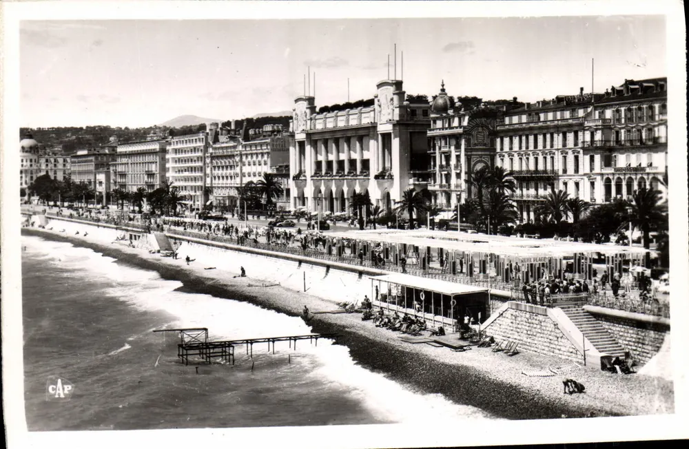 Nizza - Das Palais der Mittelmeerküste und die Promenade des Anglais — C.A.P. (47) - Vorderseite