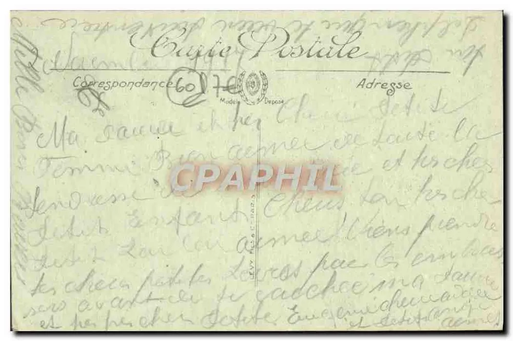 Beauvais — A Estátua de Jeanne Hachette — editor desconhecido, n° 146 - Verso